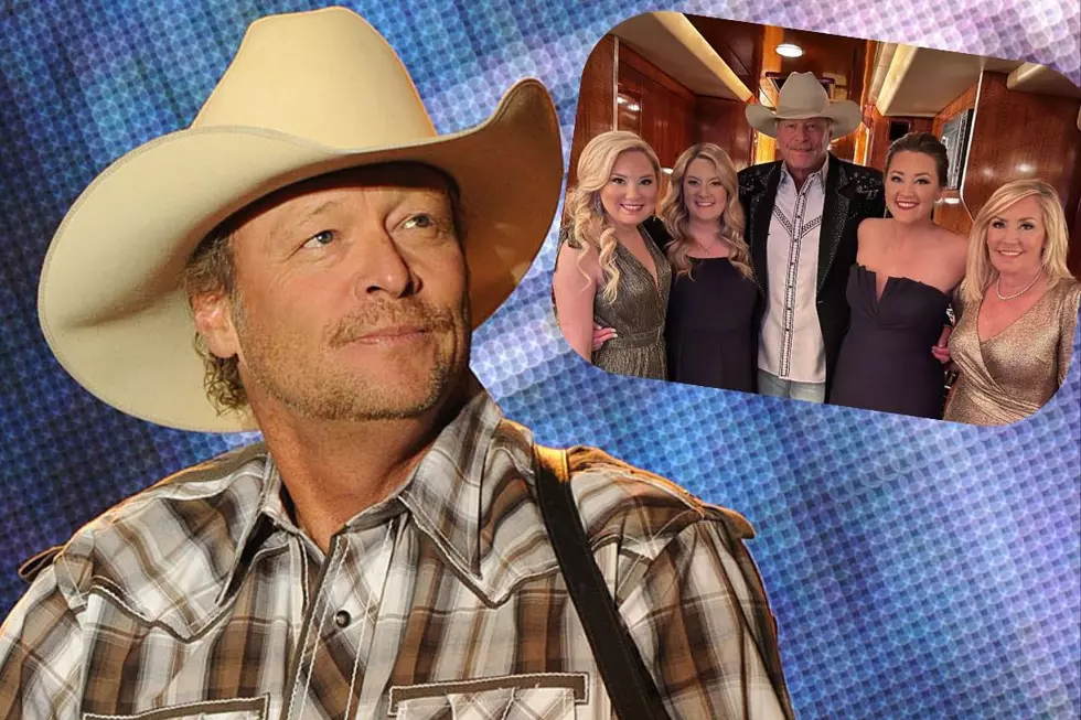 Alan Jackson Celebrates &#8216;Magical&#8217; CMA Awards Night in New Photo With His Wife and Daughters [Picture]