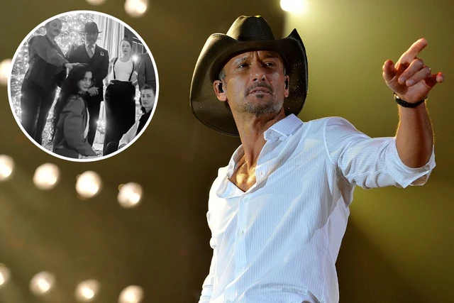 Tim McGraw and Family Dress Up in 'The Godfather' Garb for Theme Night Tim McGraw and Family Dress Up in 'The Godfather' Garb for Theme Night