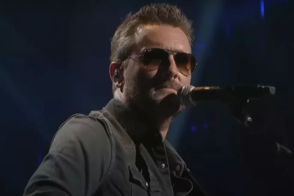Eric Church Debuts a Song Inspired by His Father During Surprise Grand Ole Opry Appearance [Watch]