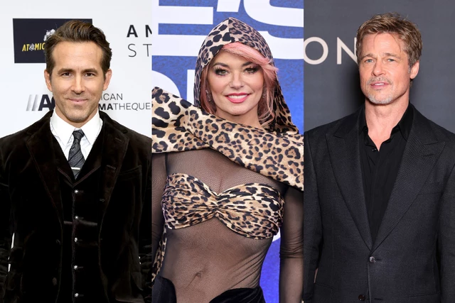 Brad Pitt Doesn't Mind Sharing His Shania Twain Name-Check With Ryan Reynolds