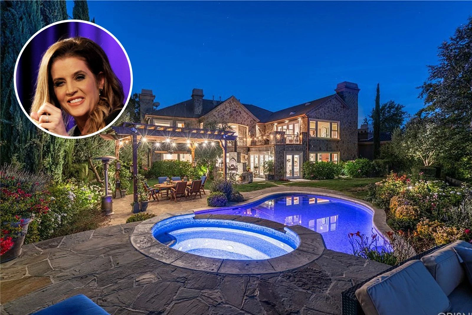 Lisa Marie Presley's California Mansion Is Spectacular [Pictures]