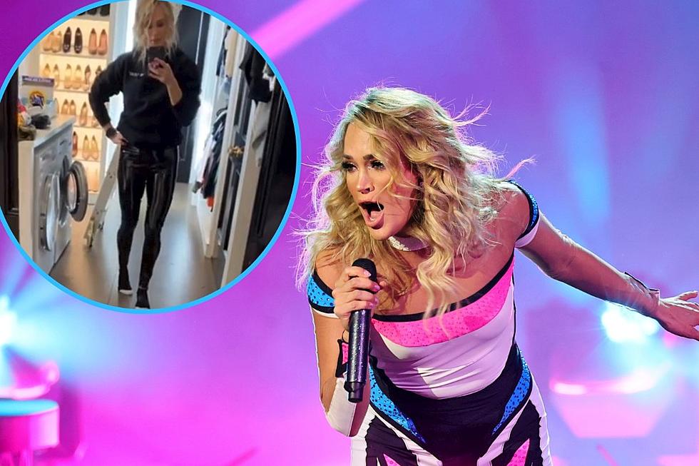 Carrie Underwood Is Living a &#8216;Seinfeld&#8217; Episode in These Pants [Watch]