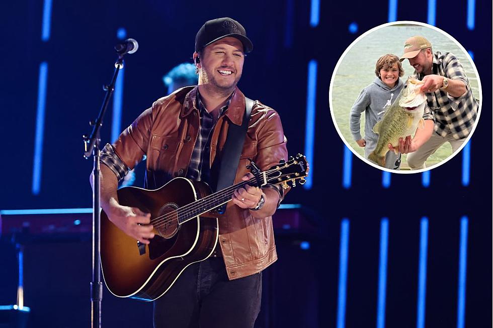 WATCH: Luke Bryan's Son Tate Catches a 10-Lb. Fish