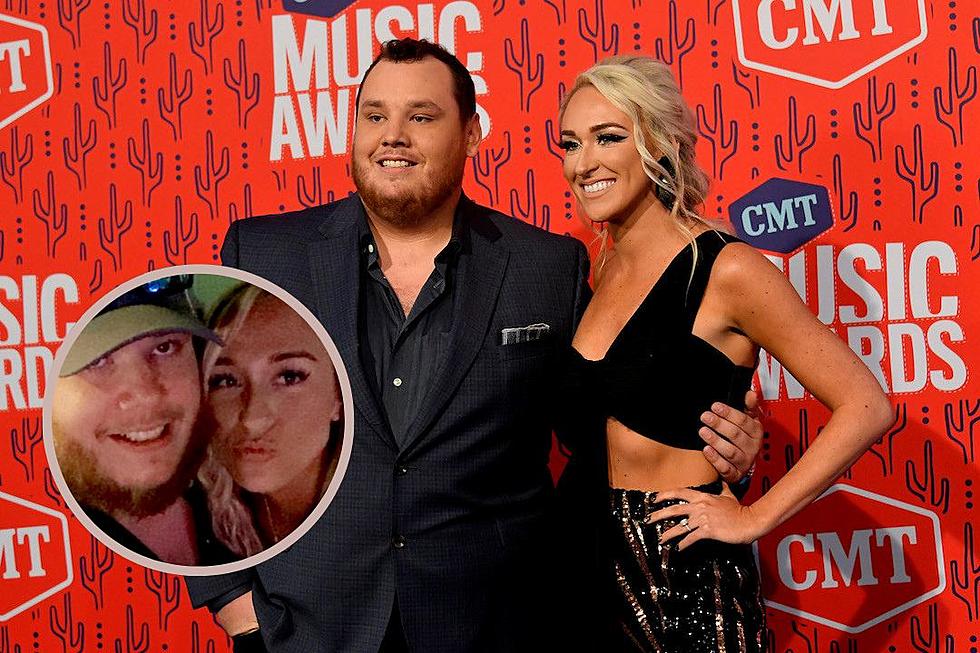 Luke Combs Digs Up the Very First Picture He and Wife Nicole Ever Took Together