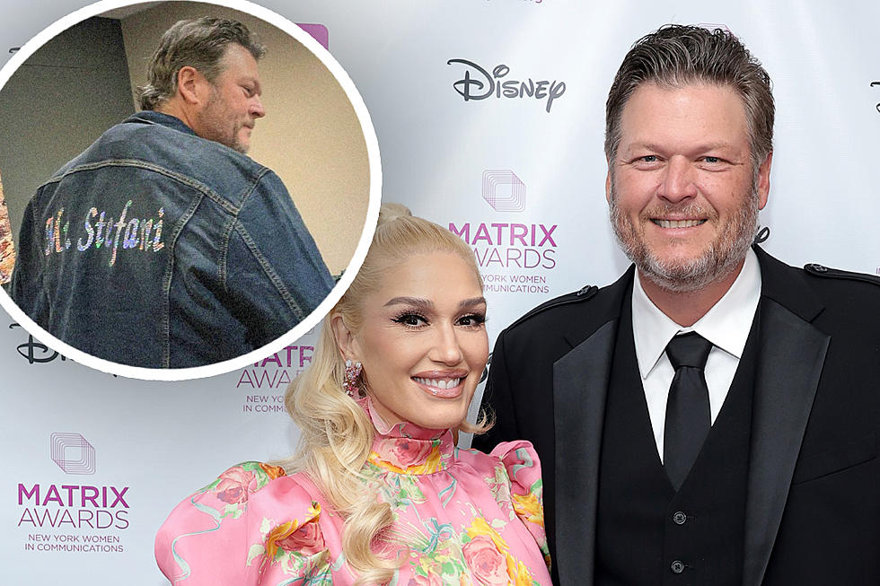 Blake Shelton Shows Off His 'Mr. Stefani' Jacket