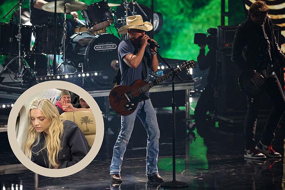 Kenny Chesney Catches Kelsea Ballerini Napping on Tour 