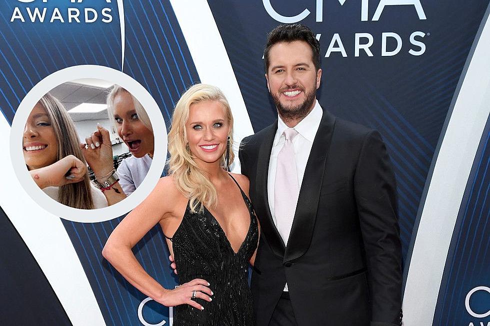 Luke Bryan&#8217;s Wife Caroline + Niece Kris Show Off New Tattoos After Girls&#8217; Day Out [Photo]