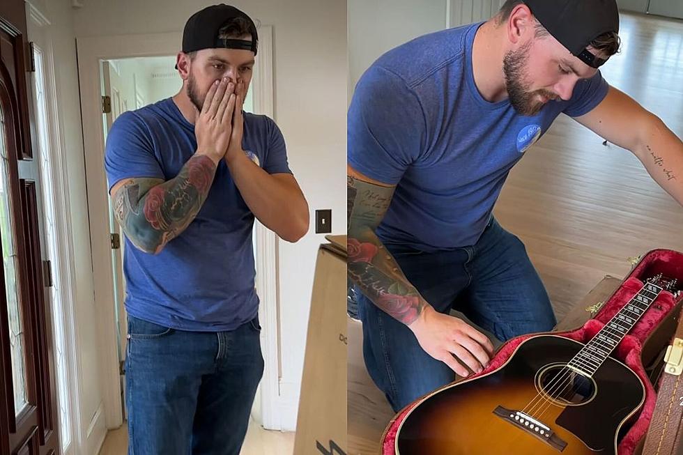 Tim McGraw Gifts Brandon Davis a New Guitar After His Was Stolen [Watch]
