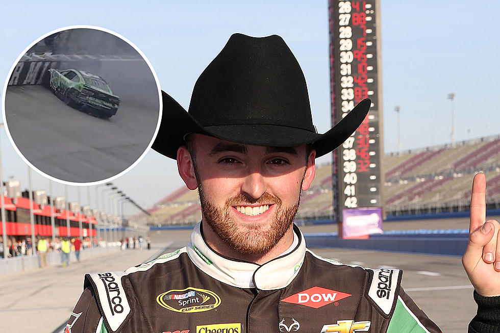 Austin Dillon Loses Control, Crashes During NASCAR Practice Run