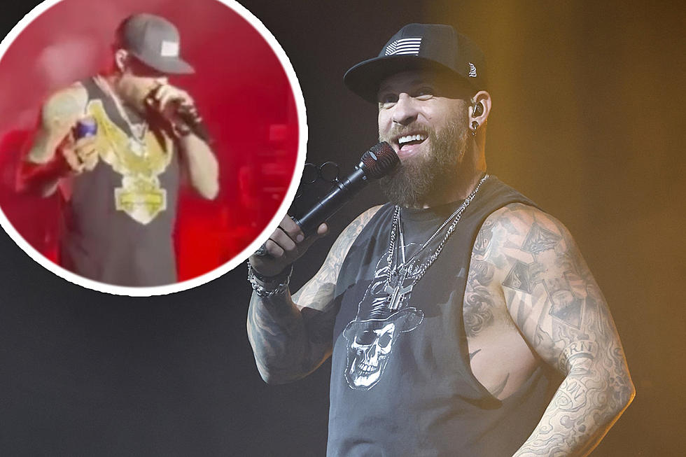 Brantley Gilbert Slams a Bud Light, Literally [Watch]