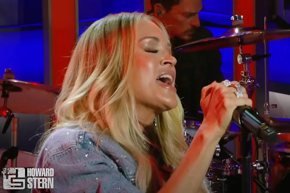 Carrie Underwood Belts Ozzy Osbourne Classic on Howard Stern Show