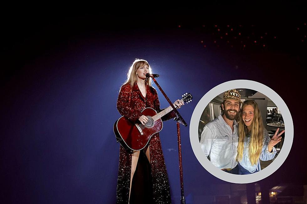 Thomas Rhett + Wife Lauren Were Superfans at Taylor Swift’s Nashville Show [Watch]