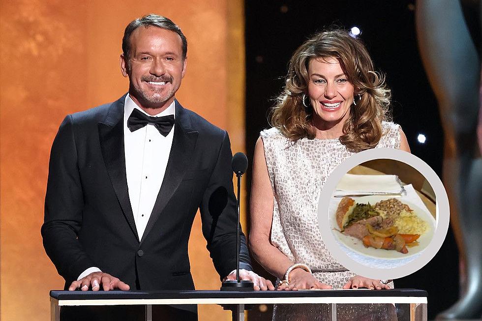 Tim McGraw &#8216;Couldn&#8217;t Wait&#8217; Until Dinner for His Scrumptious Birthday Meal [Watch]