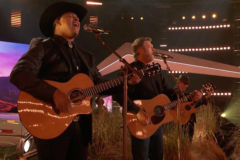 &#8216;The Voice': Blake Shelton, Top 5&#8217;s NOIVAS Join Forces on &#8216;Home&#8217; During Season Finale [Watch]