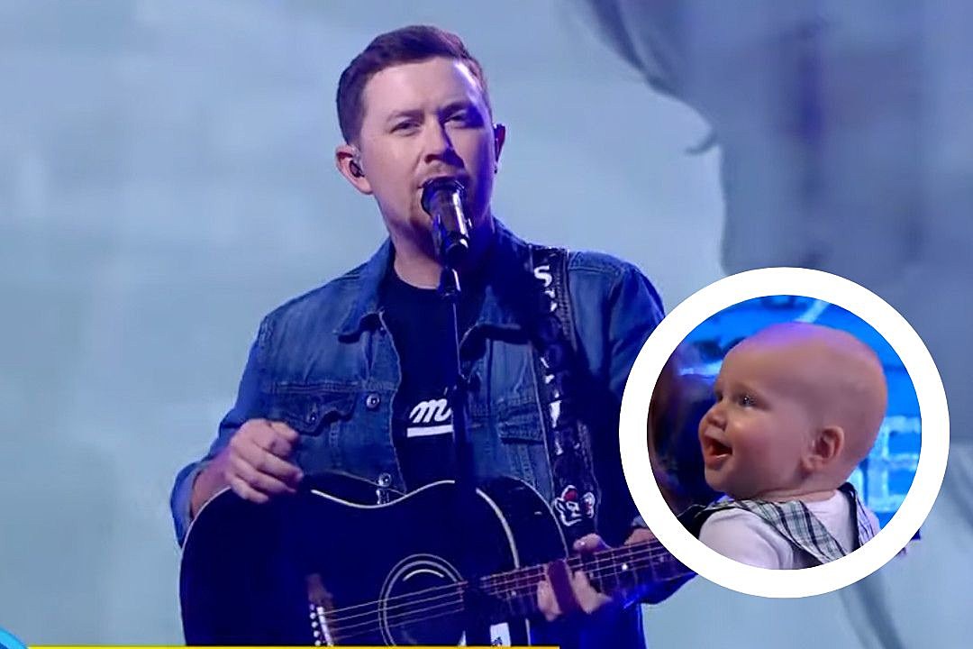 Scotty McCreery’s Baby Avery Adorably Dances Along to His ‘GMA’
Performance 