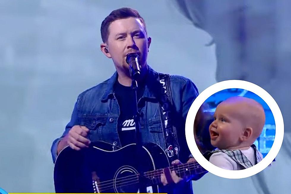 Scotty McCreery’s Baby Avery Adorably Dances Along to His ‘GMA’ Performance [Watch]