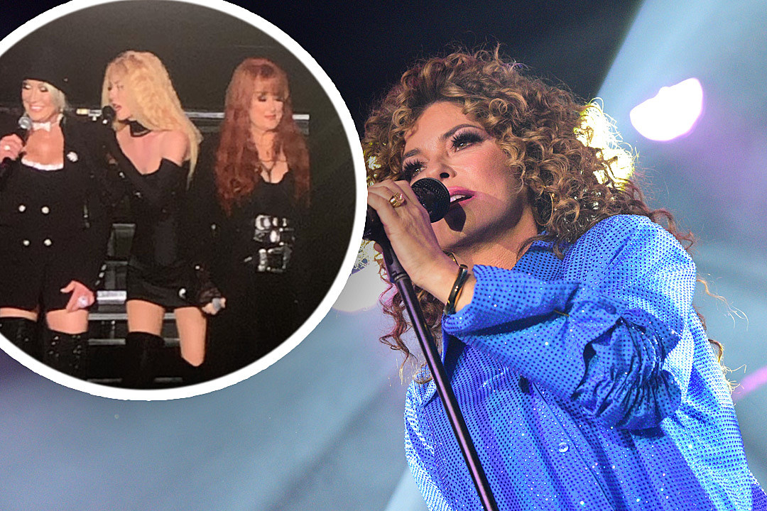 Shania Twain Brings Tanya Tucker + Wynonna On Stage in Nashville