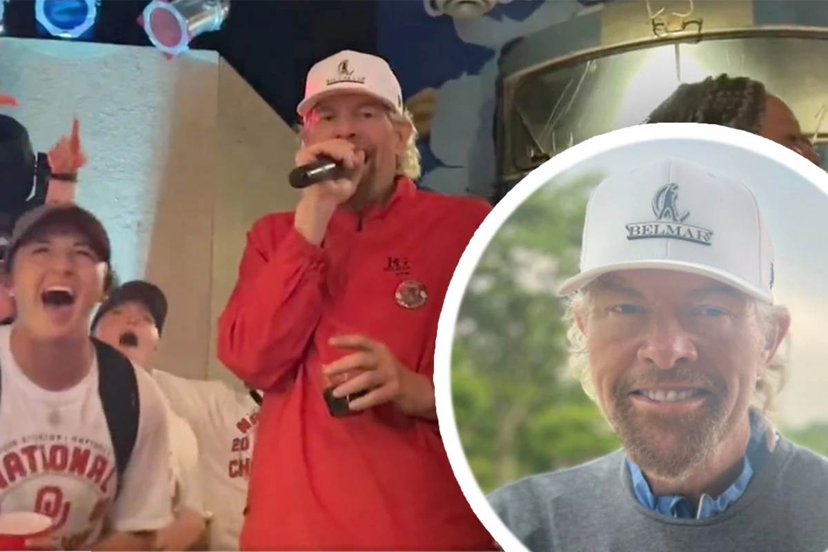 WATCH: Toby Keith Parties With Oklahoma Softball Team Amid Cancer Worries
