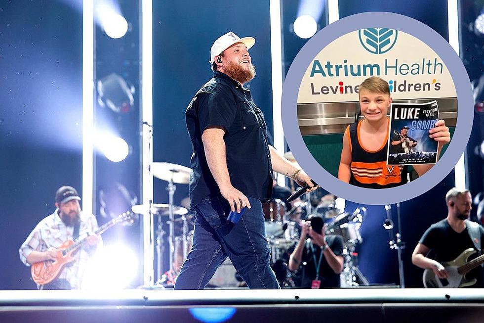 Luke Combs Surprises Children&#8217;s Hospital Patients With Tickets to His Charlotte Show [Watch]