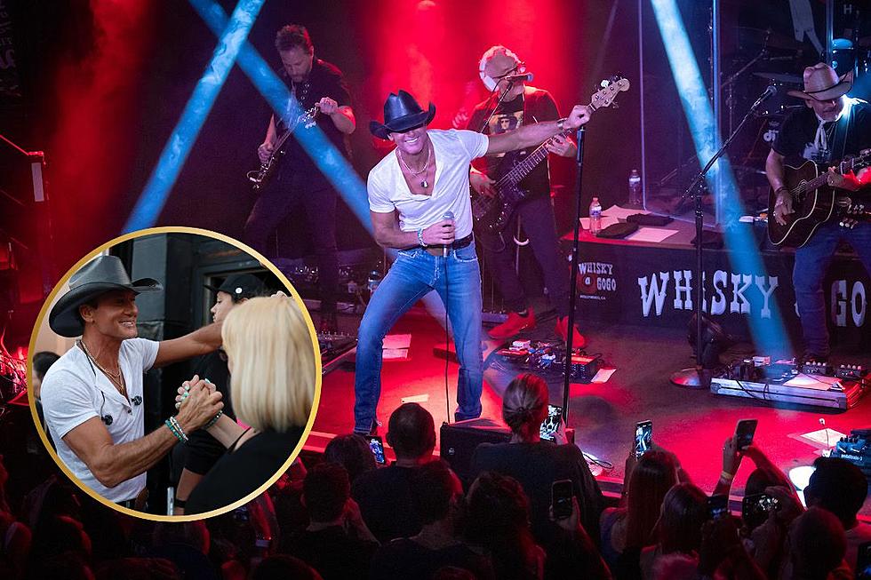 Watch Tim McGraw High-Five Fans Before Secret L.A. Show