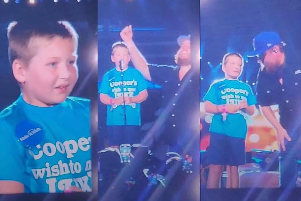 Luke Combs Brings Young Cancer Survivor On Stage To Sing &#8216;Fast Car&#8217; [WATCH]