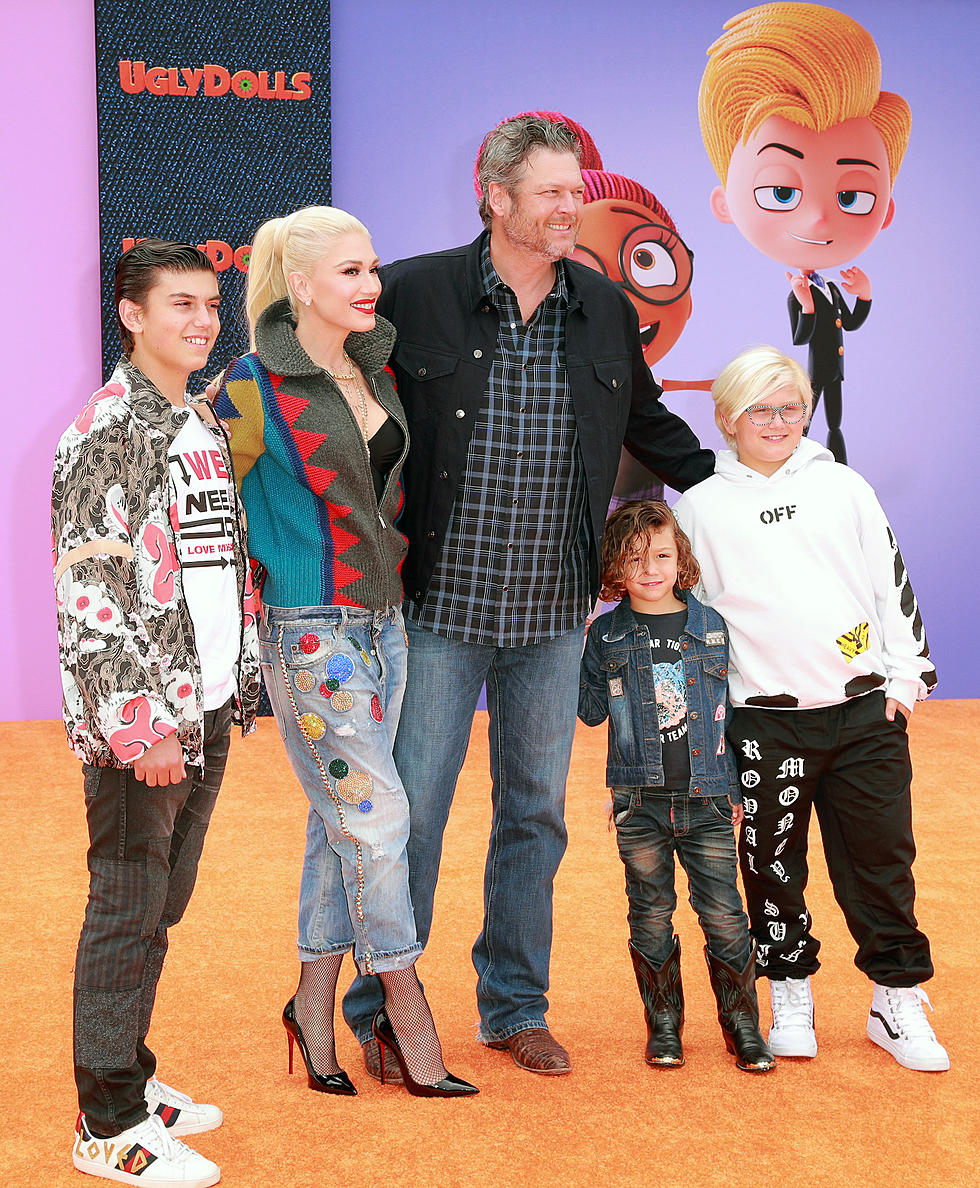 April 2019: Blake + Gwen Walk a Red Carpet With Her Kids