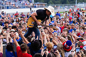 Brad Paisley Performs at Grand Re-Opening for Flood-Damaged High...