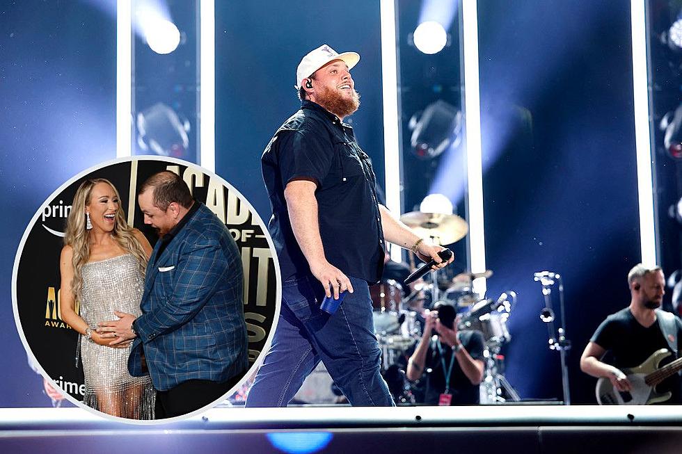 Luke Combs’ Pregnant Wife Reveals the Plan If He’s Overseas When She Goes Into Labor
