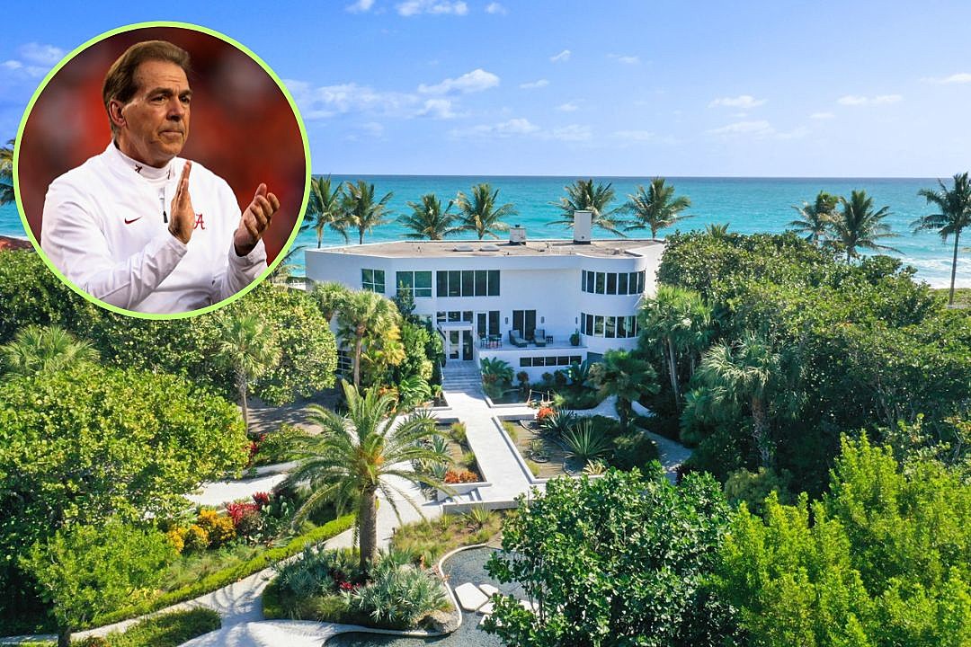 Look Inside Alabama Coach Nick Saban’s $17.5M Florida Beach House