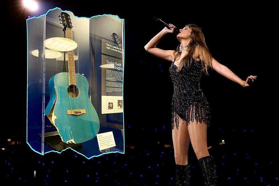 Taylor Swift&#8217;s Koi Fish Guitar Replaced by Smashed Piece at Country Music Hall of Fame