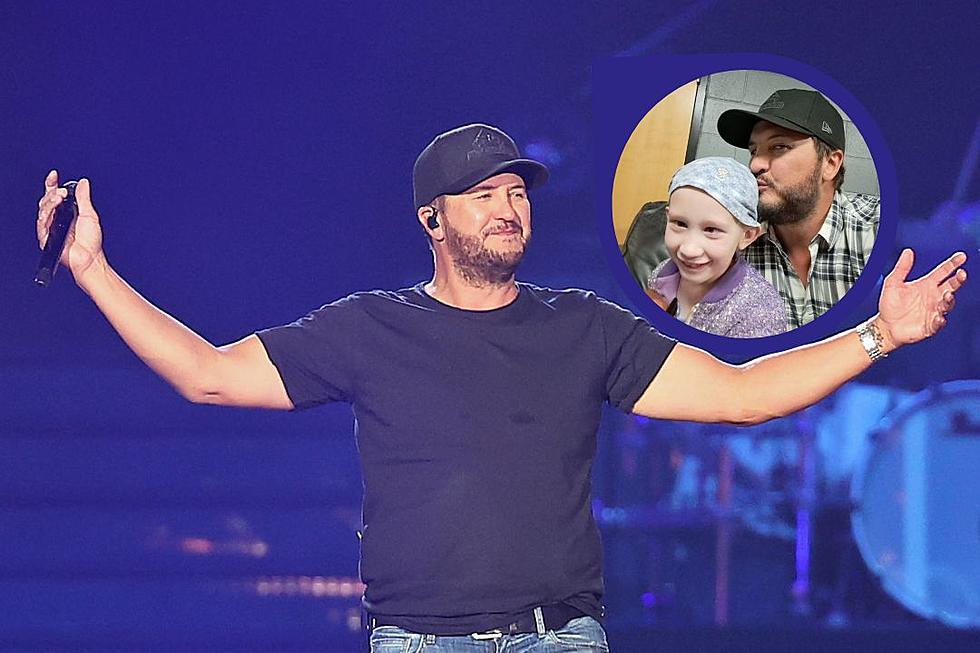 Luke Bryan Brought a Cancer Patient Backstage and Made Friends