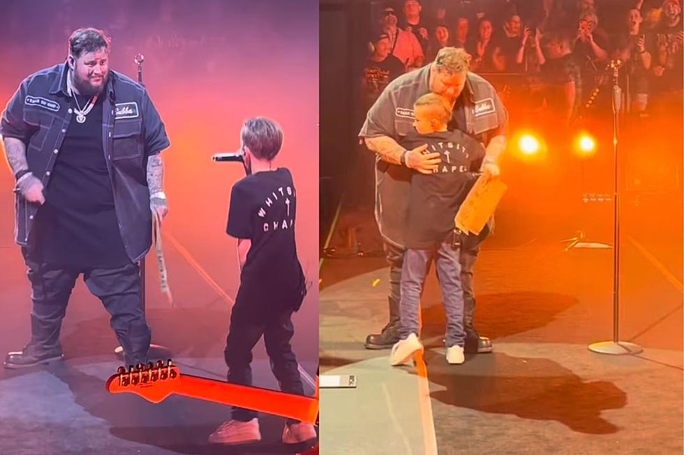 Jelly Roll Lets 12-Year-Old Fan Tear It Up Onstage With Him [Watch]