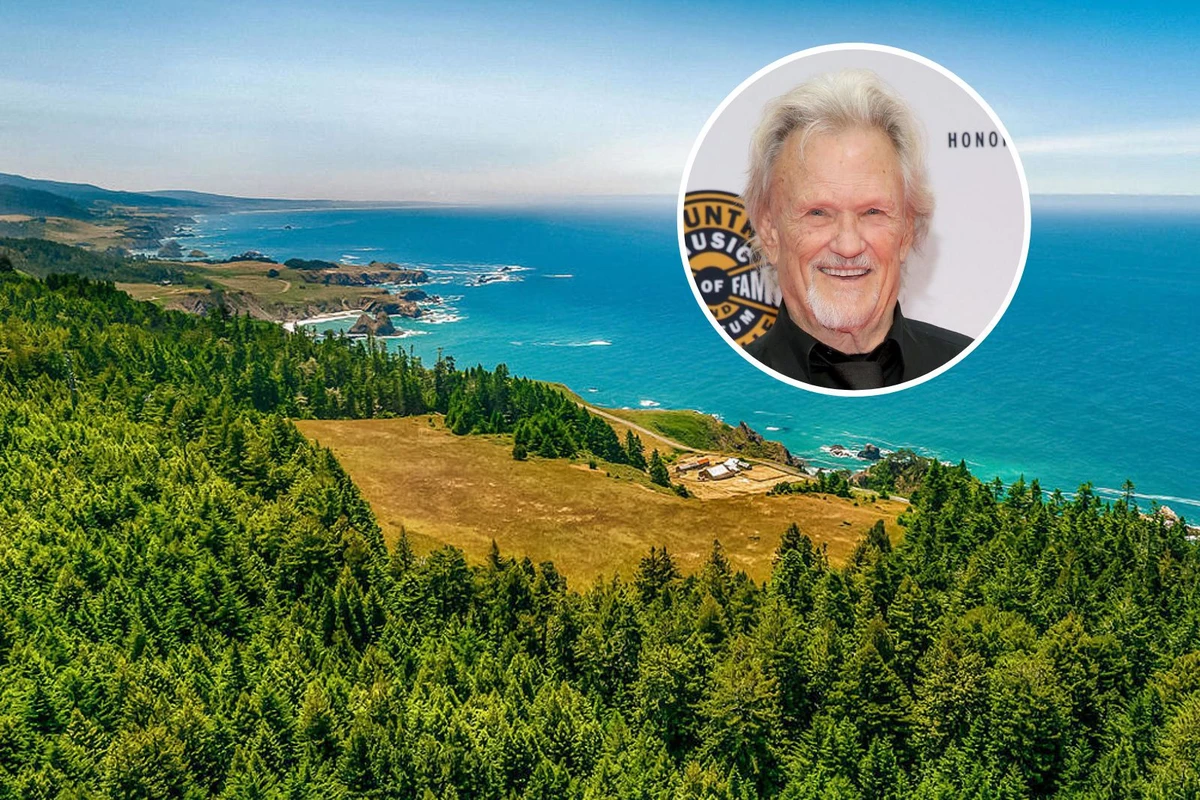 Kris Kristofferson Selling $17.2 Million Oceanfront Ranch