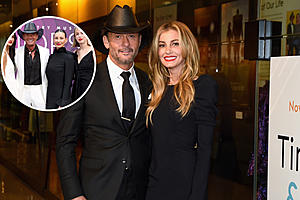 Tim McGraw, Faith Hill + Daughters Shine in Matching Outfits...