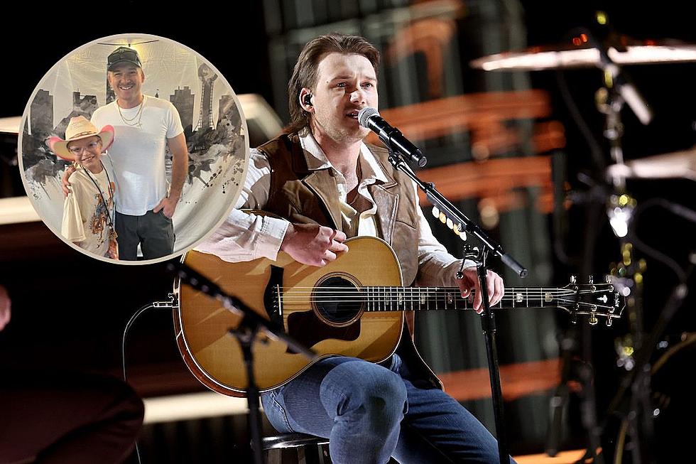 Morgan Wallen Makes ‘Core Memories’ With a Young Fan Fighting Cancer [Pictures]