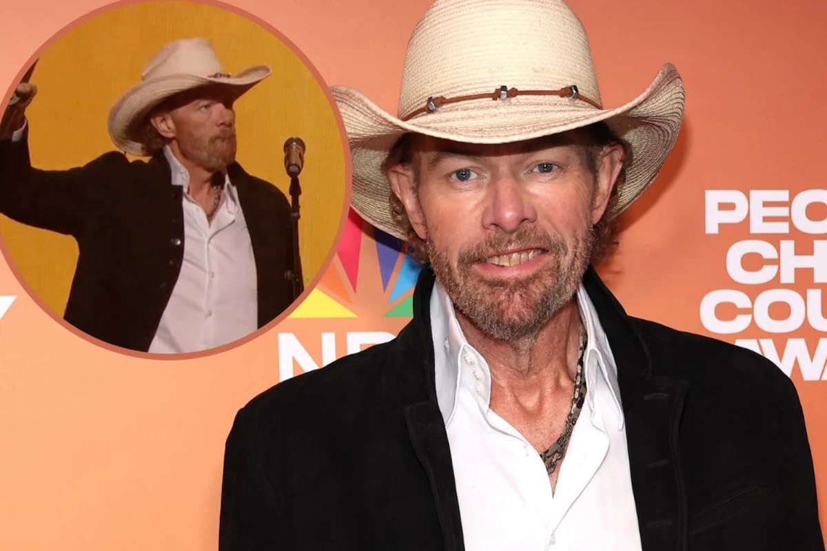 Watch Toby Keith's Acceptance Speech for People's Icon Award