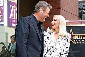 Gwen Stefani Joins Husband Blake Shelton in Getting a Star on...