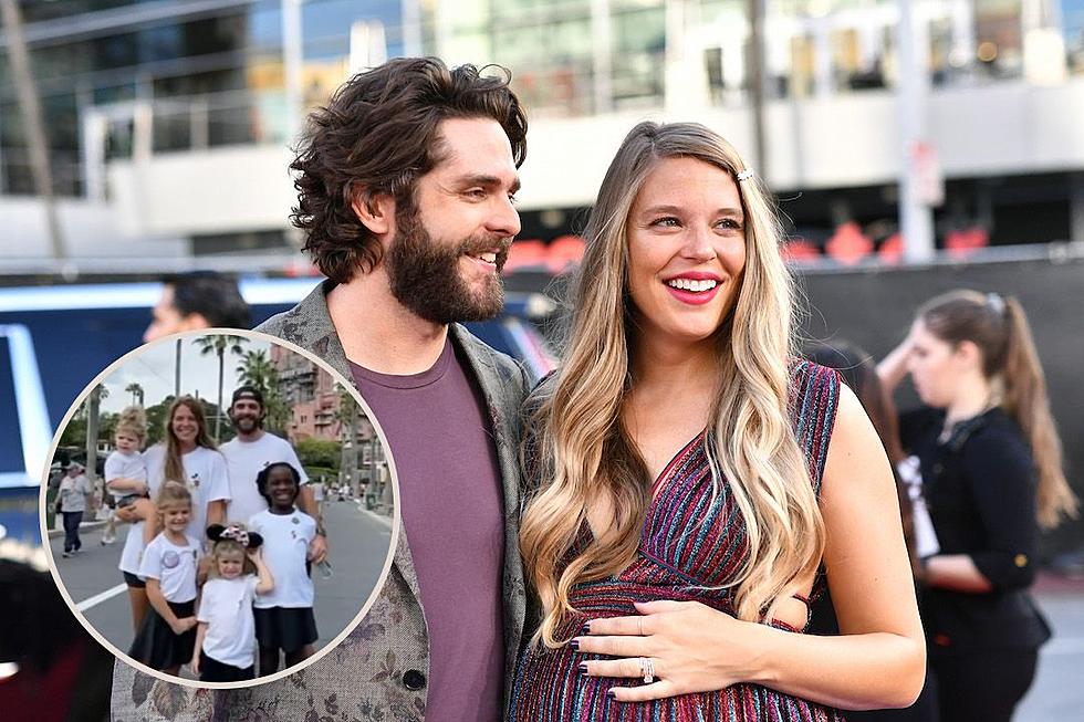 Thomas Rhett Is Living the ‘Good Ole Days’ During Family Disney Trip [Watch]