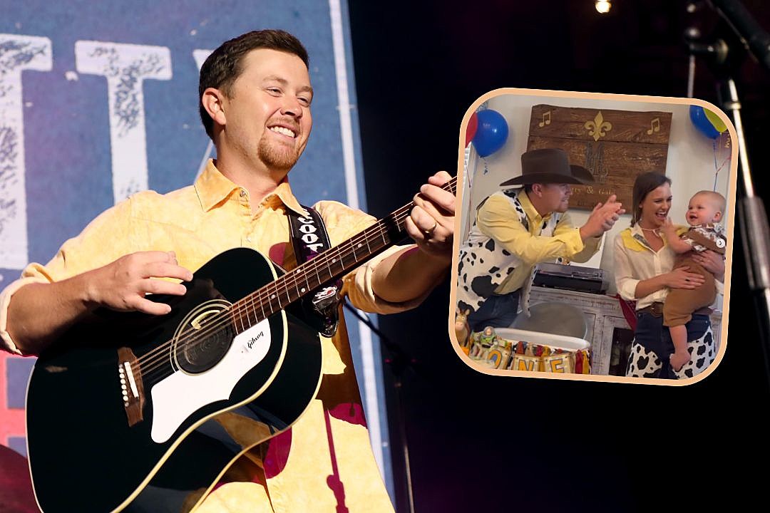 Scotty McCreery Cowboys Up for Son Avery’s ‘Toy Story’ Birthday
Party
