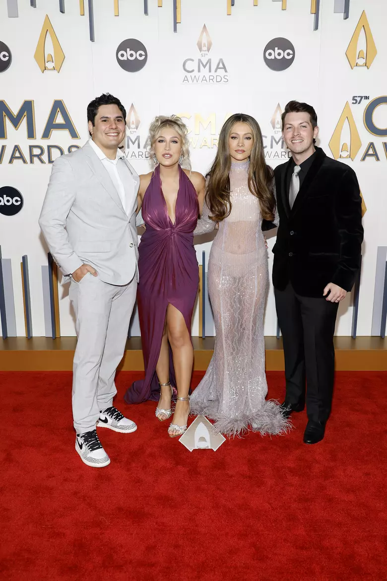 Cody Johnson, Wife Brandi at 2023 CMA Awards [Red Carpet Photos