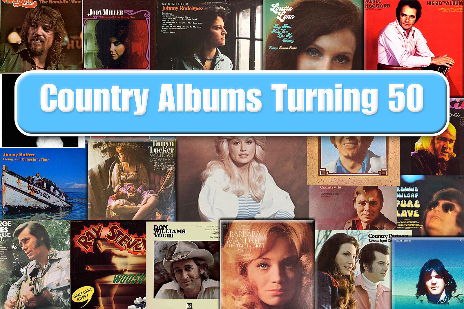 50 Country Albums Turning 50 in 2024 WKKY Country 104.7