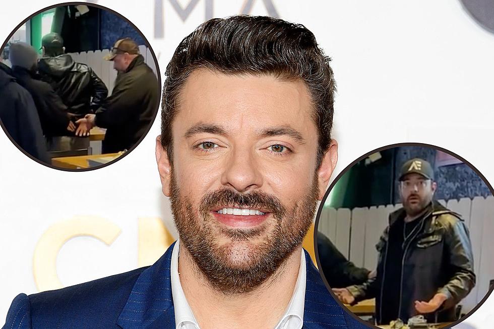 Chris Young Arrest Video Reveals the Singer Was Pushed Over Table [Watch]