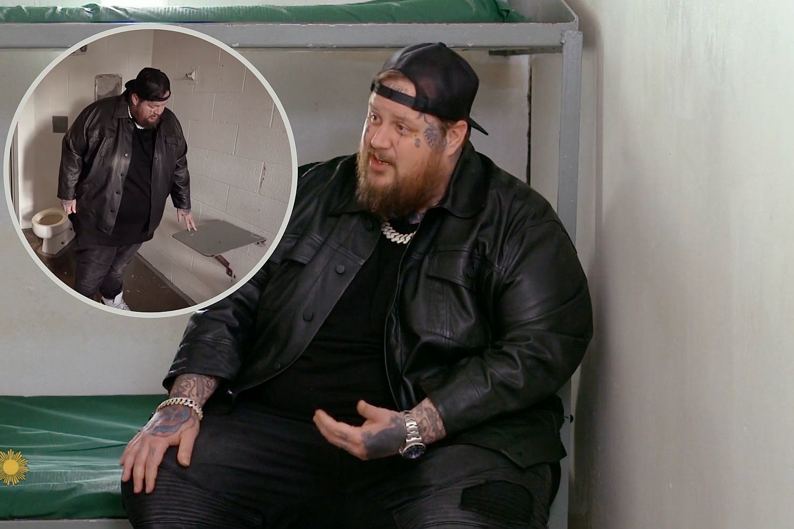 Watch Jelly Roll Get Emotional Visiting His Old Jail Cell | DRGNews