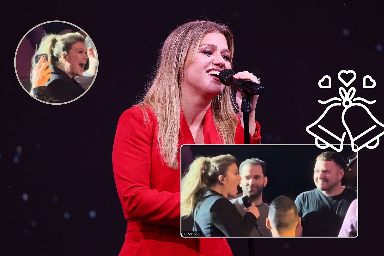 Kelly Clarkson Helps Two Fans Get Married At Her Vegas Show Drgnews