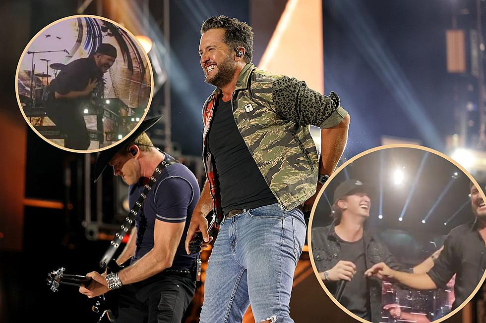 Luke Bryan and His Nephew Had Way Too Much Fun Onstage on New Year’s Eve [Watch]