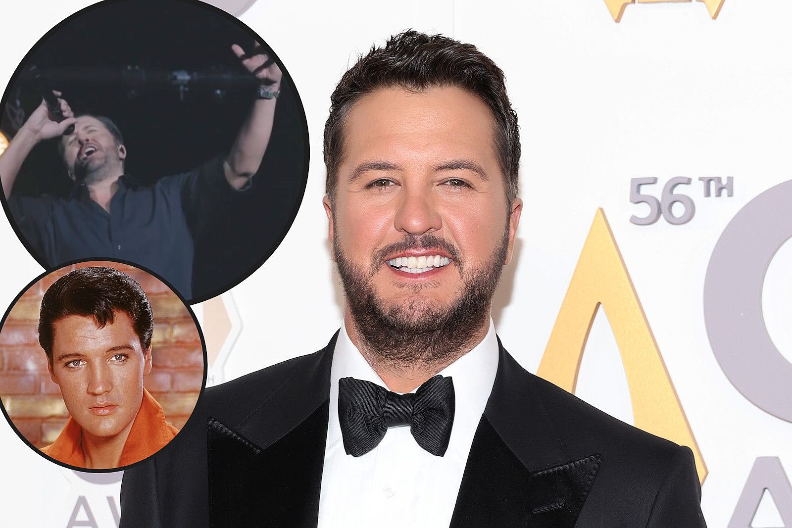 Watch Luke Bryan Do His Best Elvis Impression in Las Vegas