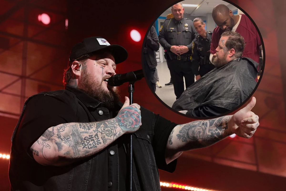 Inamtone Rapper Jelly Roll Gets Haircut From Inmate in Prison Barber Program