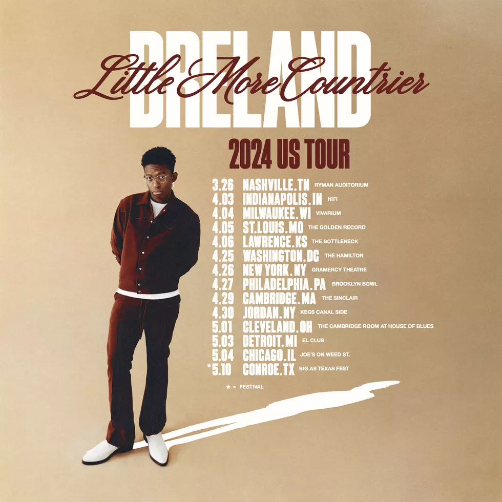 Breland 2024 tour poster