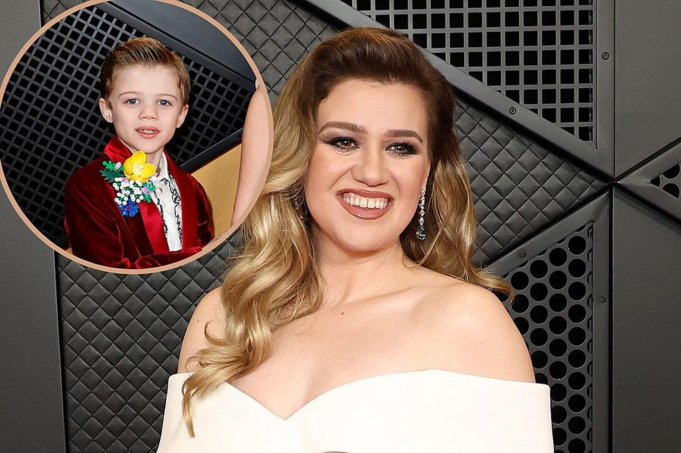 Kelly Clarkson&#8217;s 7-Year-Old Son Was a Fashion Icon at the Grammys [Pictures]