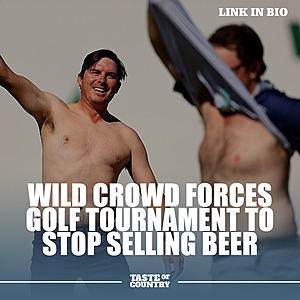 Wild Crowd Forces Golf Tournament to Stop Selling Beer
